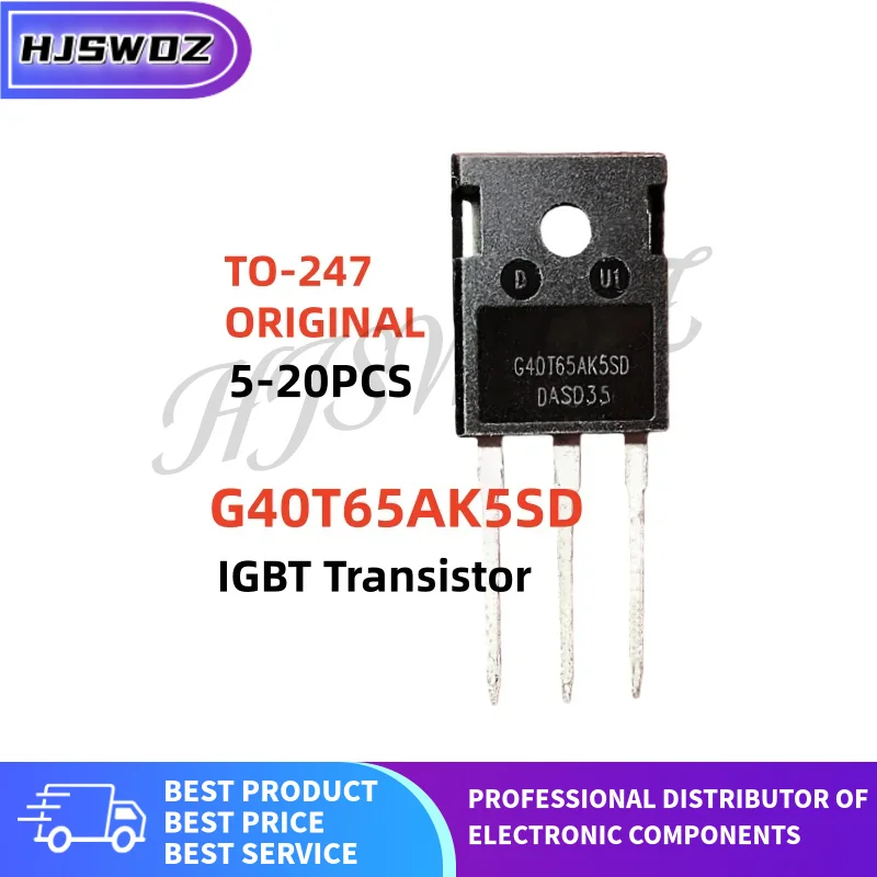 5 ~ 20PCS Original G40T65AK5SD CRG40T65AK5SD TO-247 IGBT rohr 40A 650V für schweißen maschinen