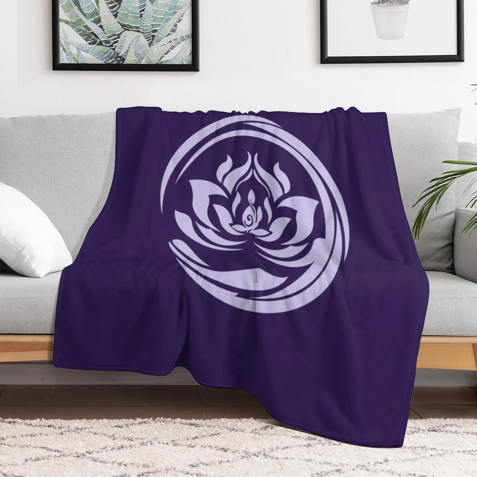 The Untamed: Yunmeng Jiang Sect Throw Blanket Blankets For Sofas christmas gifts blankets and throws Blankets