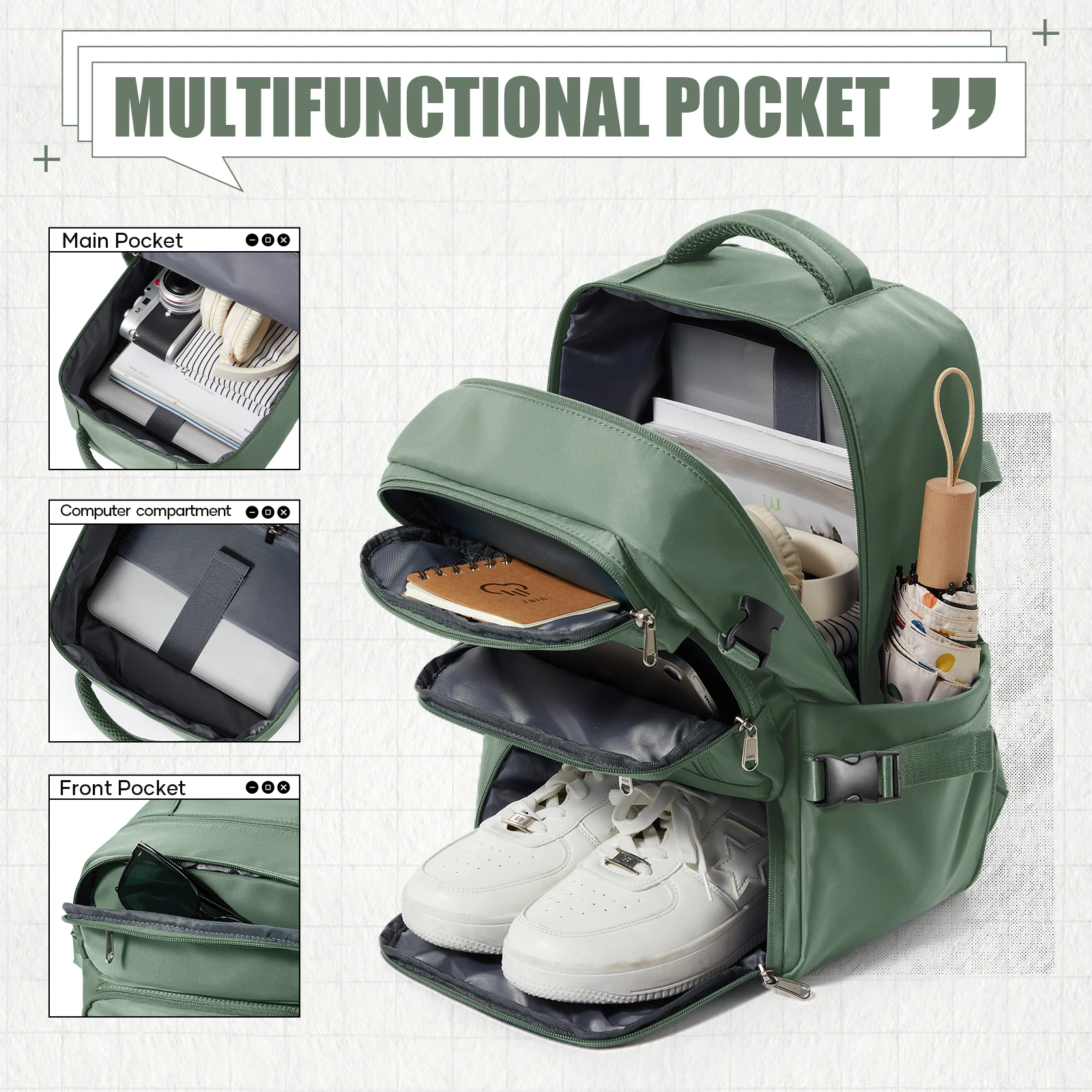 Ryanair حقيبة الظهر 40x20x25 تحمل على الأمتعة حقيبة كمبيوتر محمول مكافحة سرقة الرجال حقيبة نسائية للرياضة الرحلات حقيبة السفر حقيبة المقصورة