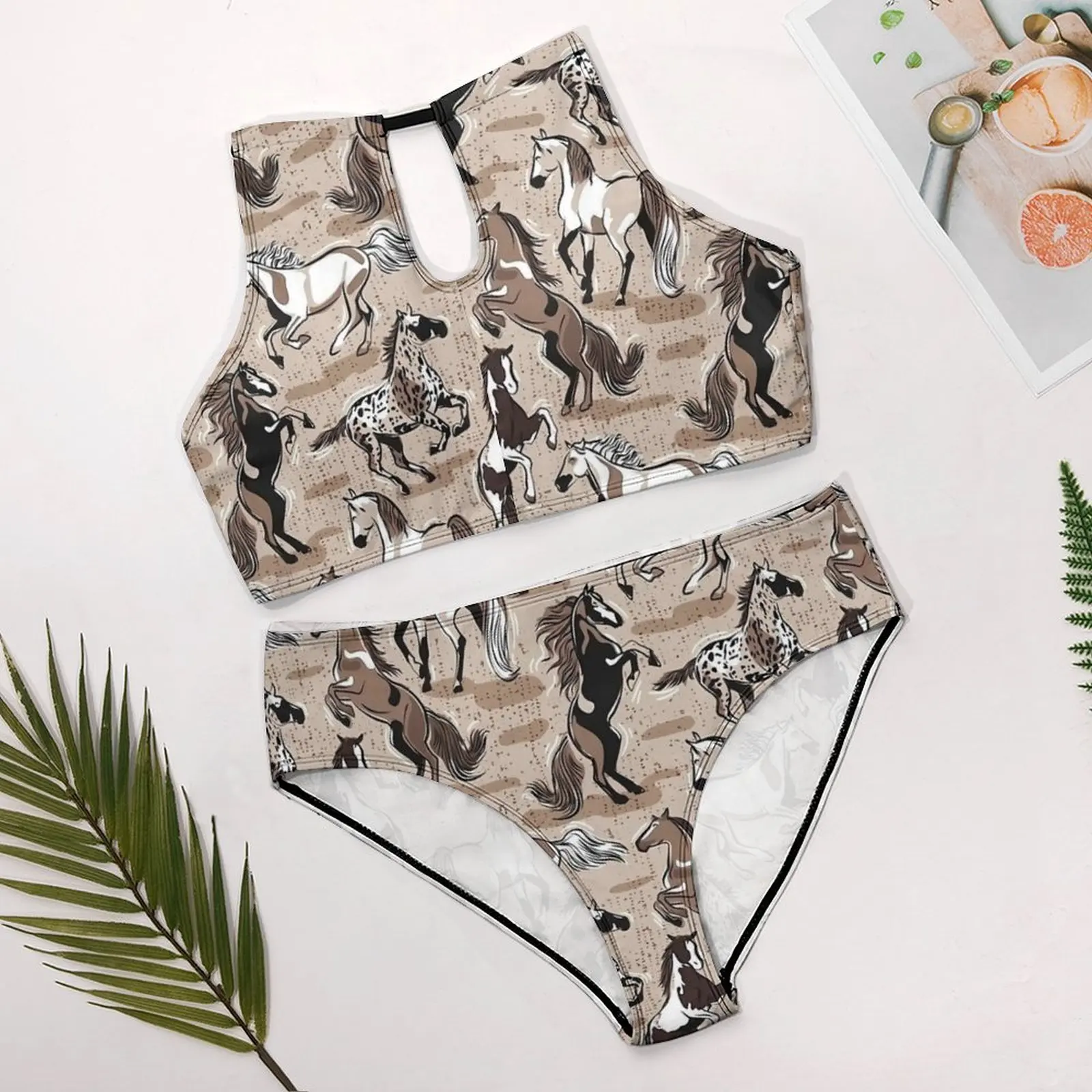 Купальник-бикини с эффектом пуш-ап