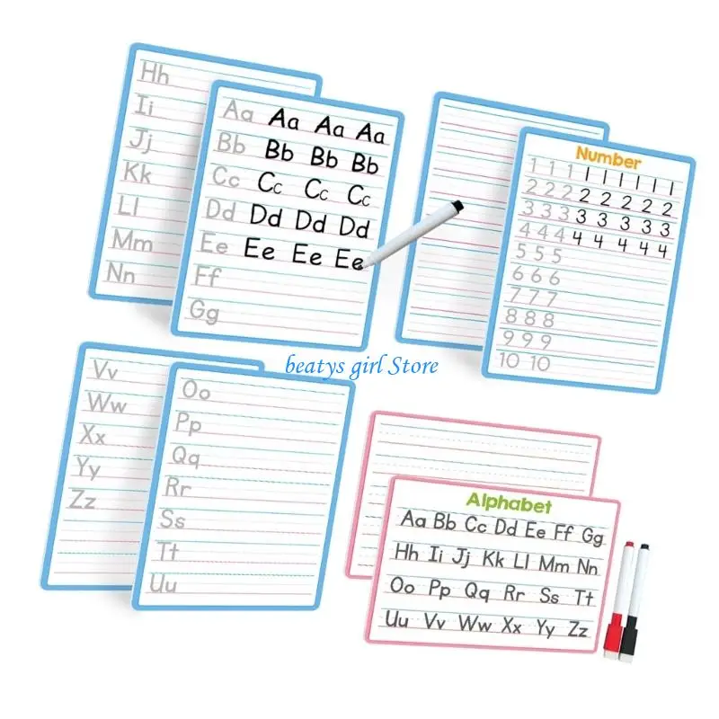 C7AB Rewritable Note Taking Board Reusing Surfaces Dry Erases Board Writing Sheet
