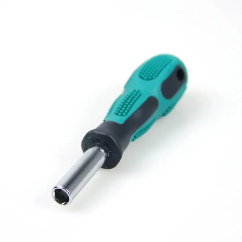 Bit Holding Screwdriver with Soft Finish Handle, 1/4\