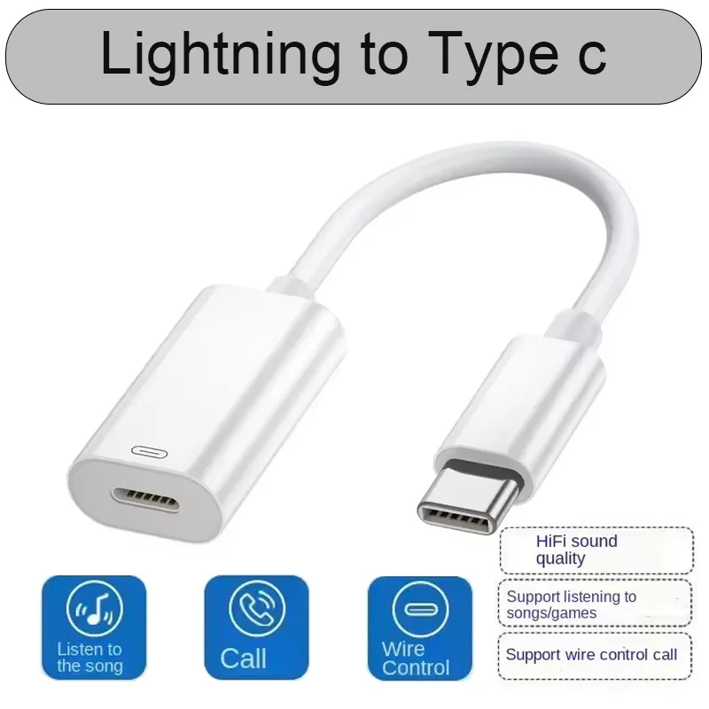 Adaptador otg para iphone 16 15 série usb c para carregamento de alta velocidade tipo c conversor para apple ipad macbook