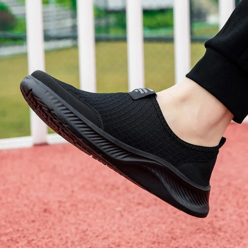 

Men's Sneakers Breathable Mesh Men Casual Shoes Outdoor Non-Slip Big Size Loafers Walking Lightweight Male Tennis Shoes