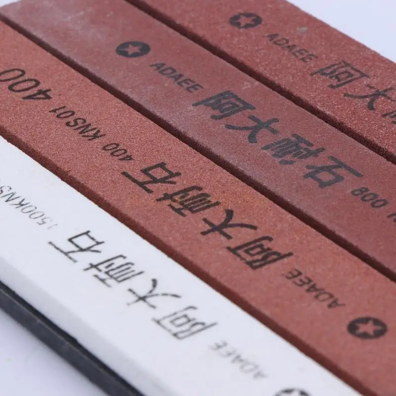 4pcs/Set System System Shinkstone Whetstone Stone Grit 180# 400# 1500#