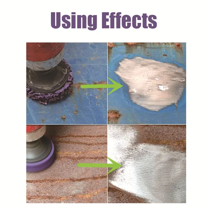 Roda de polimento com suporte, disco de moagem, roda de decapagem, limpar e remover tinta, 2 polegadas, 10 PCs, 21PCs