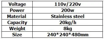 Machine à éplucher automatique électrique, acier inoxydable, éplucheur à sec, cuisine, 1995