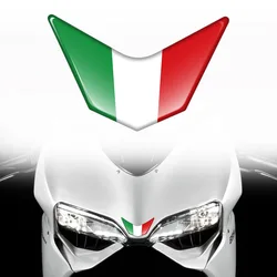 Autocollant de carénage avant de moto coulée 3D, accessoires de décalcomanie, vélo, voiture, Italie, Ducati959 969, V4, Aprilia, RSV4, Benelli Ected pa