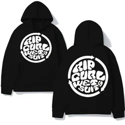 Men's Rip Curl Men Wetty Land Hoodie Y2K Loose Version of High-quality Clothing Retro Clothing Casual Hoodie Oversized Tops