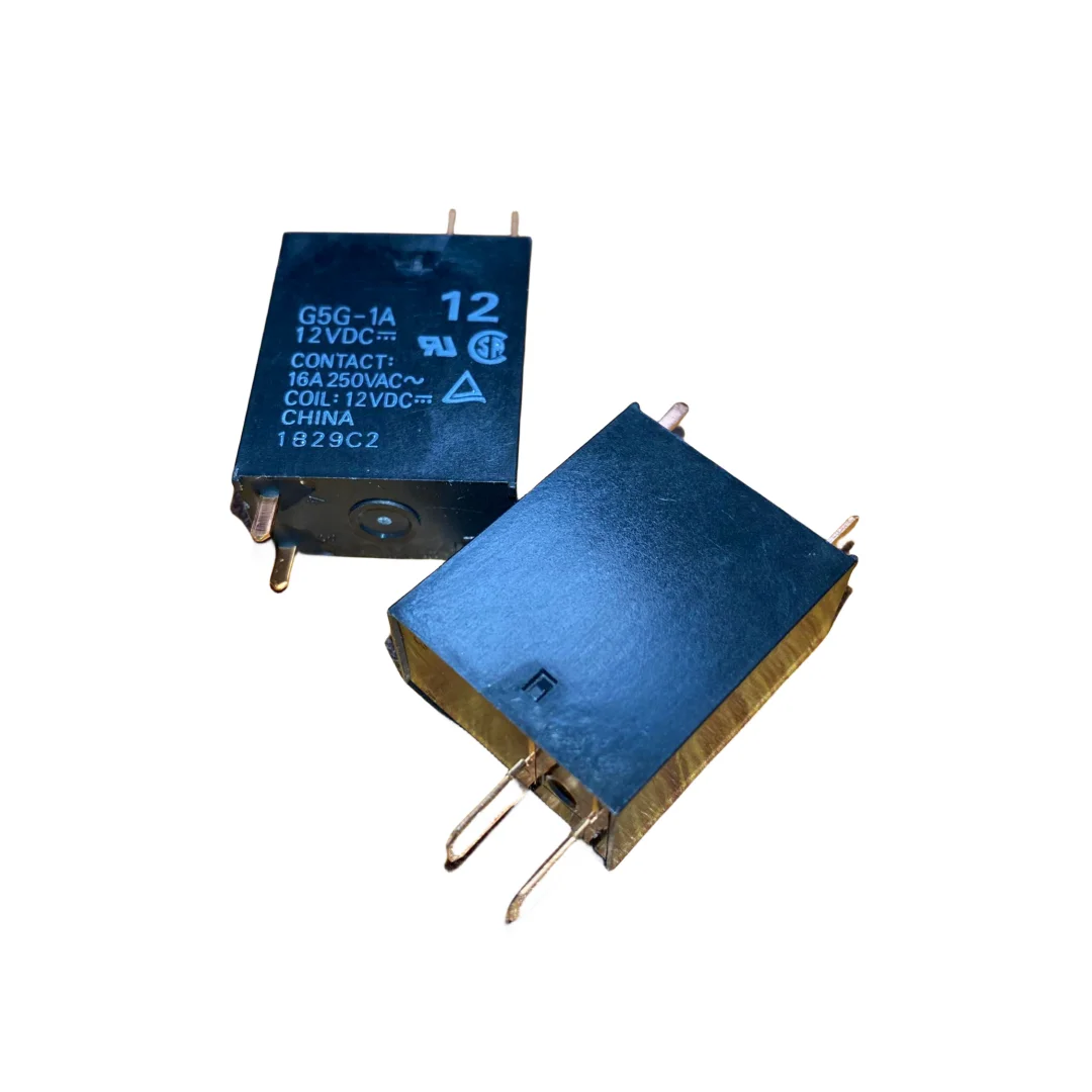 1PCS 100%Original New G5G-1A G5G-1A-DT  G5G-1A-12VDC G5G-1A-DT-12VDC G5G-1A-DT-12VDC 16A 12VDC 24VDC Power Relay