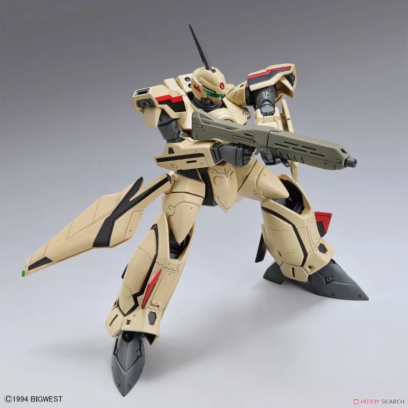 BANDAI The Super Dimension Fortress Macross YF-19 Isamu Daison Machine Macross Plus Model Kits Action Figurine Collectible Model