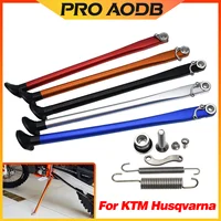 Soporte lateral de estacionamiento con Kit de resorte para KTM Husqvarna TE FE XC XCW XCF XCFW EXC EXC EXCF 6D 150-450 500 530 2008-2023