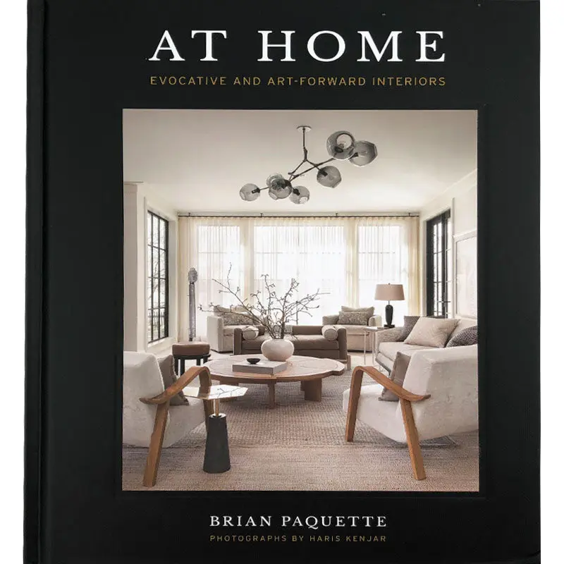 At Home Evocative Art-Forward Interiors Professional Books Interior Decoration and Soft Furnishing Design English Version