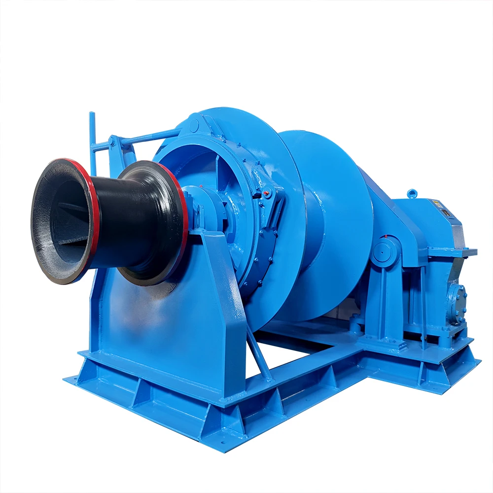 Einzel- oder Doppeltrommel-Marine-Dichtungswinde, 300 m Seil