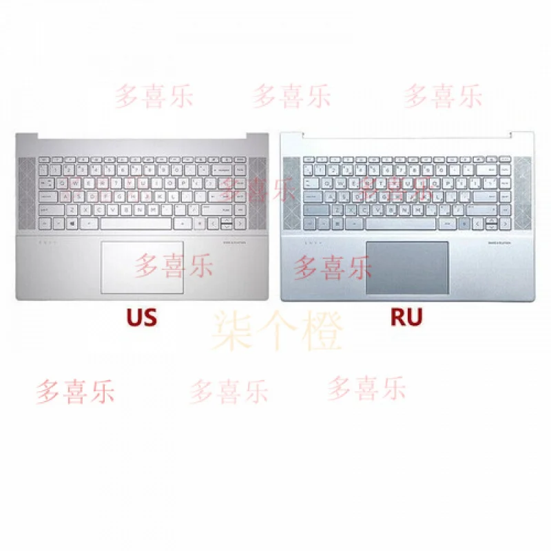 zzmm-per-hp-envy-15-ep-tpn-q237-lcd-della-copertura-posteriore-us-ru-tastiera-pamlrest-top-case
