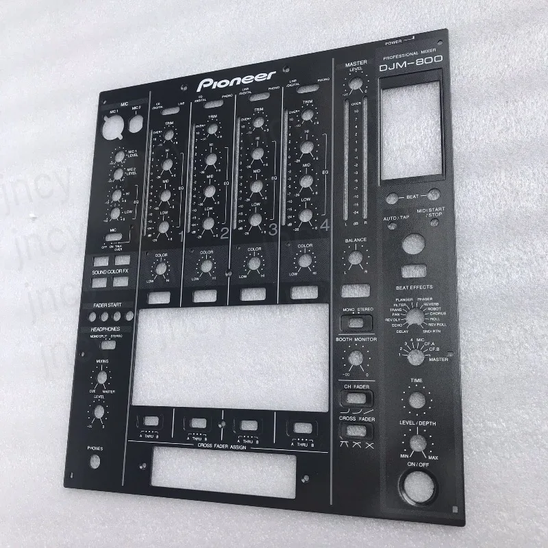 Suitable for Pioneer DJM-800 mixer console panel, full set, complete set of iron plate, fader cross-cutting plate, medium plate