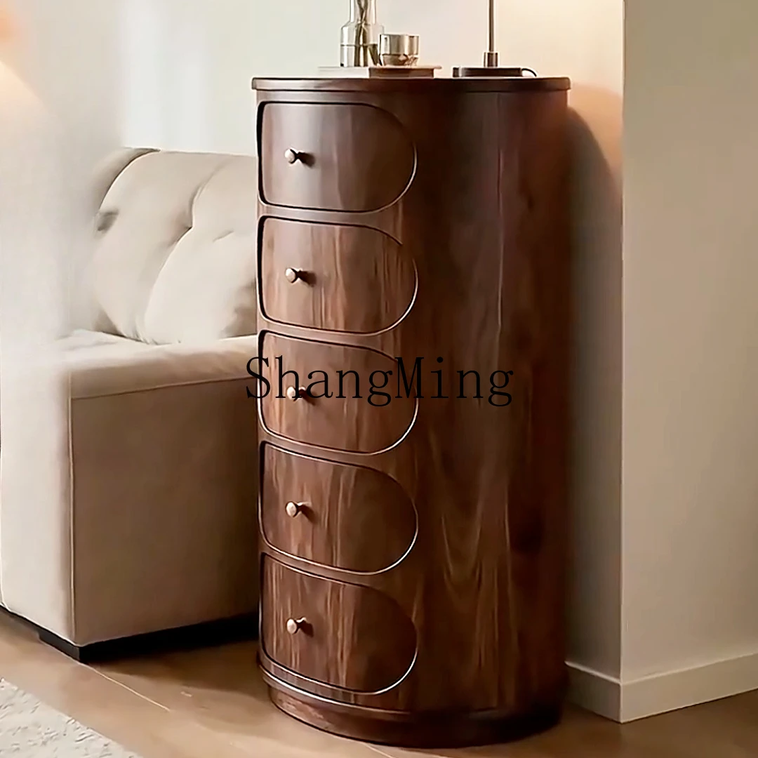 

CL chest of drawers New Chinese ebony solid wood chest of drawers Living room Home Modern storage storage chest of drawers