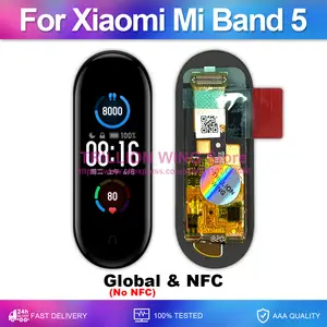 Original AMOLED For Xiaomi Mi Band 5 LCD Display Screen Touch Digitizer For Xiaomi Band 5 Smart Watch Wristband Bracelet LCD AliExpress 509