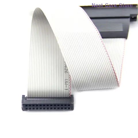 [NC]LPT1 Parallel Port Printer I/O Adapter DB25 To IDC 26Pin Header Slot Plate[NC]