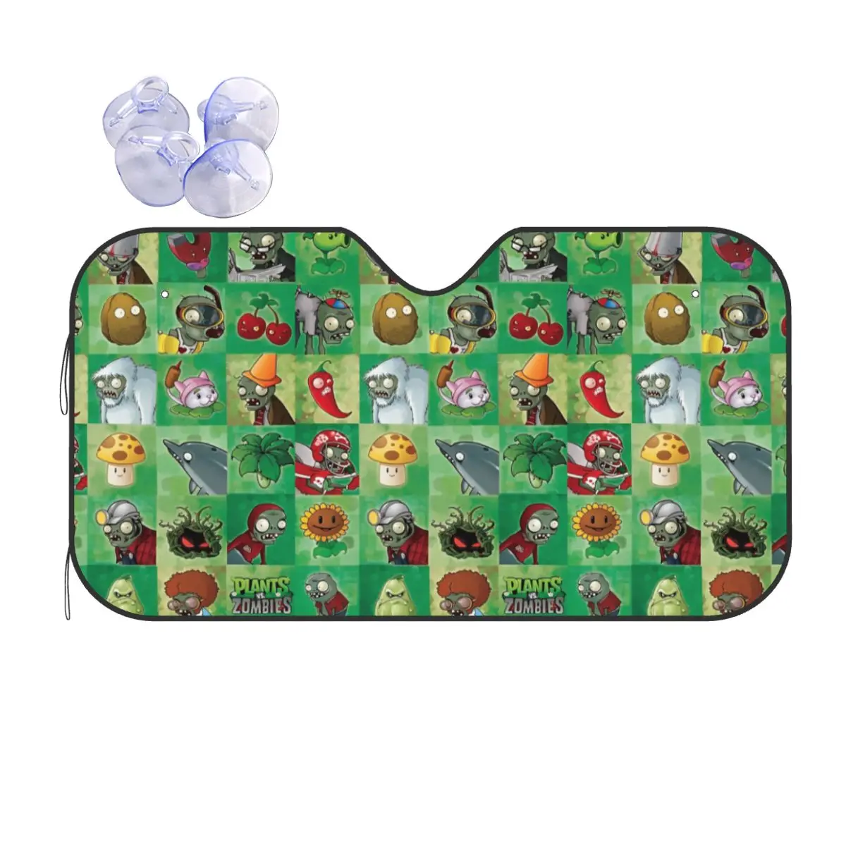 

Plants-Vs-Zombies Windshield Sunshade Fashion Cover Front Block Window 76x140cm Car Window Windscreen Cover Solar Protect