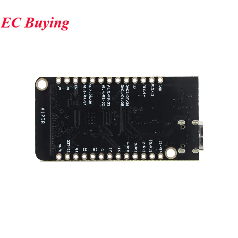1-2 pces esp32 lite v1.0.0 wifi Bluetooth-C placa de desenvolvimento ESP-32 lolin32 rev1 ch340g micropython micro tipo-c usb para arduino