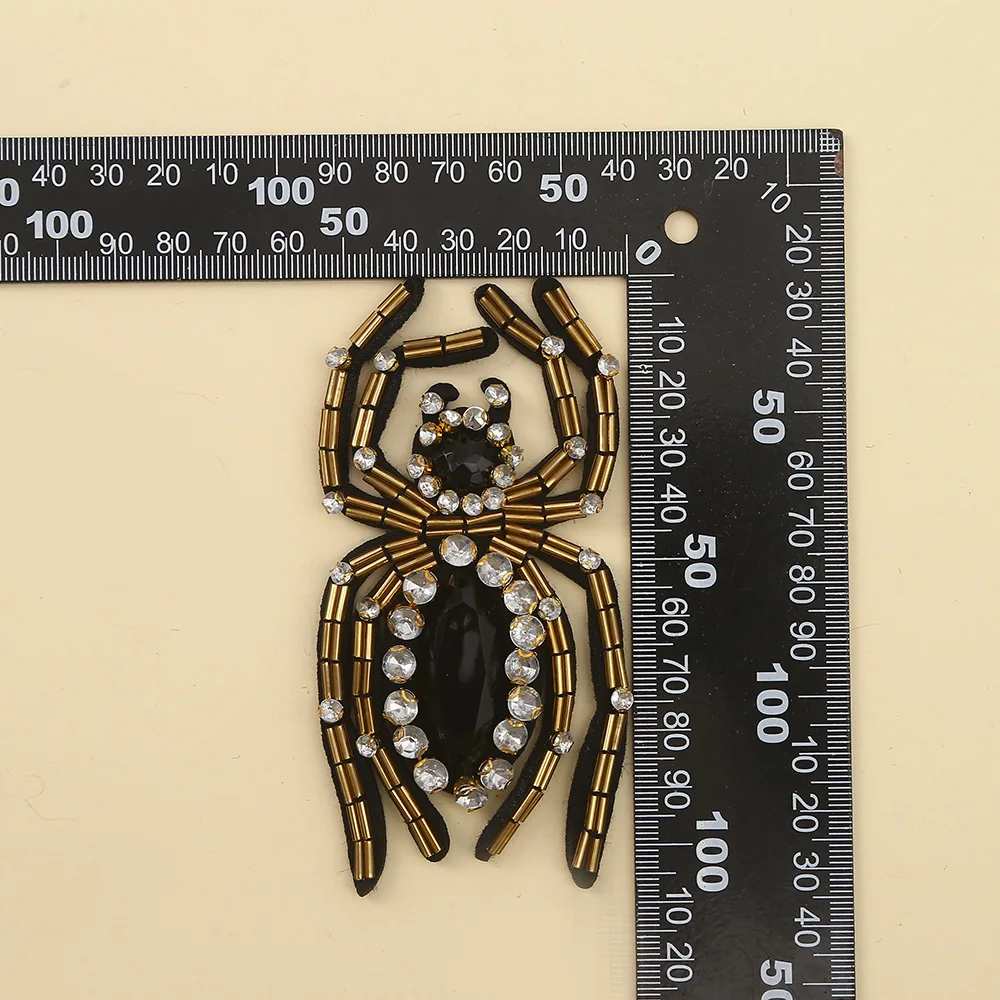 2Pcs Rhinestone Bea… - image