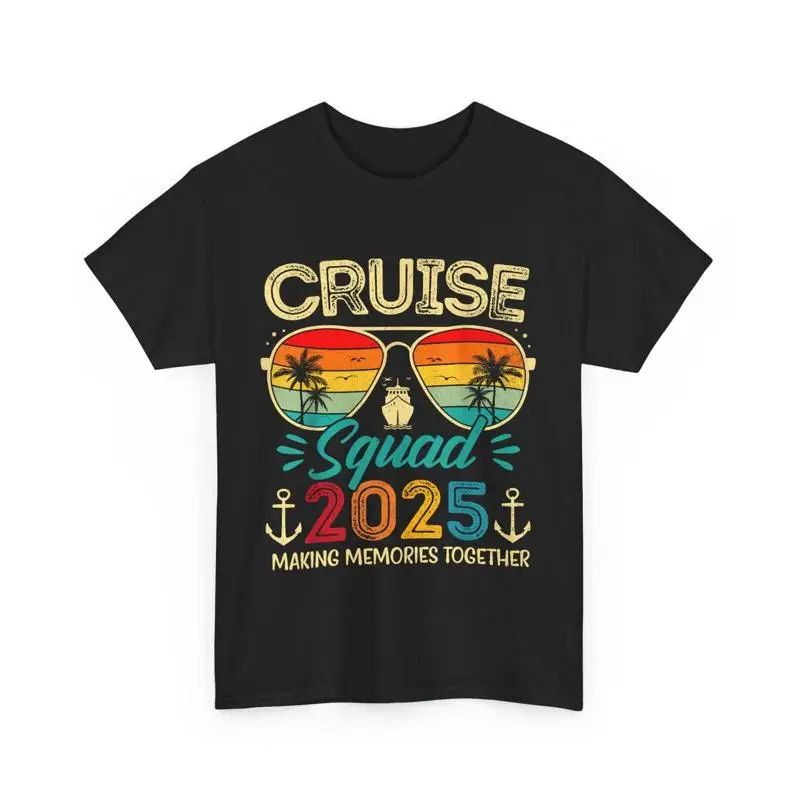 

Cruise T Shirt Squad 2025 Beach Lovers Summer Vacation