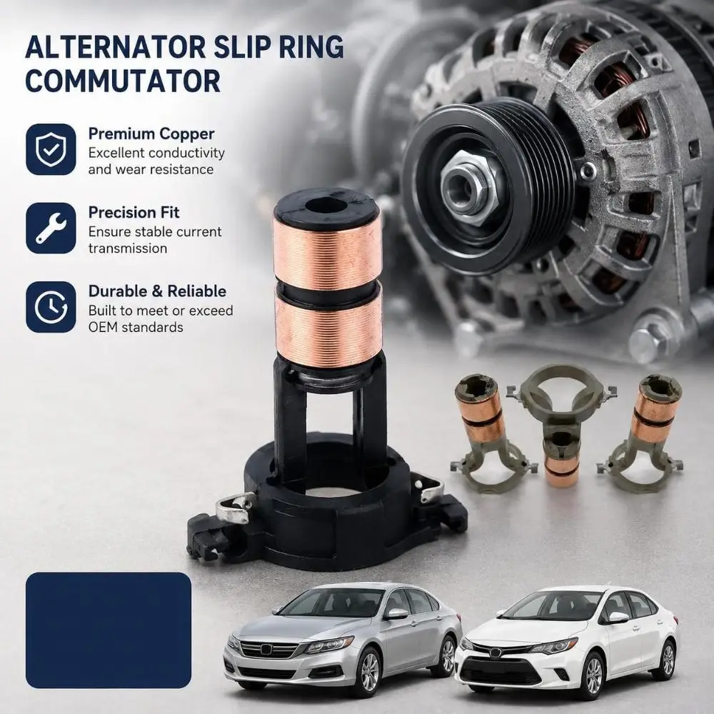 Corrosion Resistant Alternator Rotor Slip Ring Long Lasting Copper Alloy Generator Slip Ring Durable Generator Wear Part