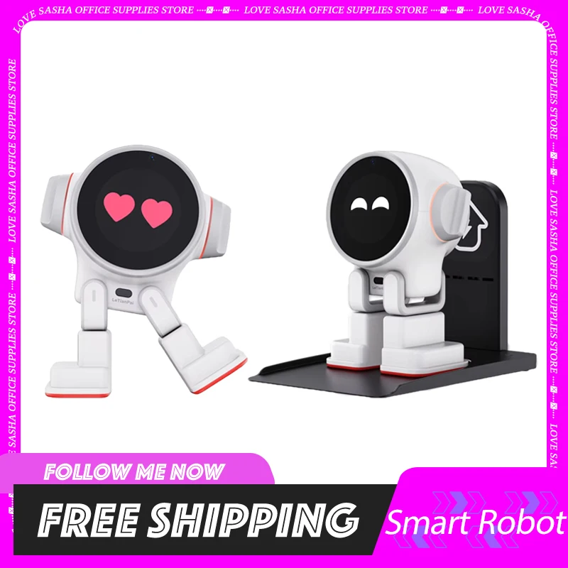 AI Rux Smart Robot Emotional Interaction Companion Pet Robot Desktop Decoretion Kawaii Pet For Children Christmas Present Custom