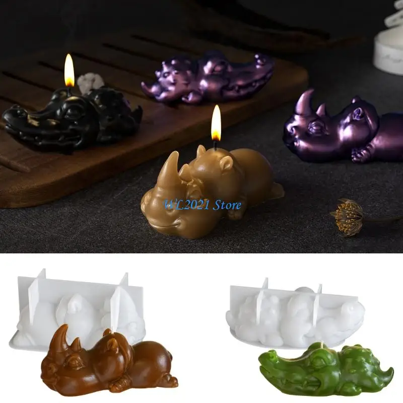 

G5GC Detailed Animal Figure Molds For Epoxy Resin Projects Sturdy Silicone Craft Tools