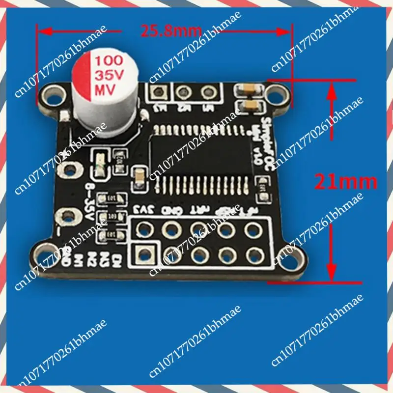 -A21Z Simplefocmini Brushless DC Motor Driver Board FOC Control Driver SVPWM ควบคุมอัลกอริทึมโมดูลบอร์ดใช้งานง่าย