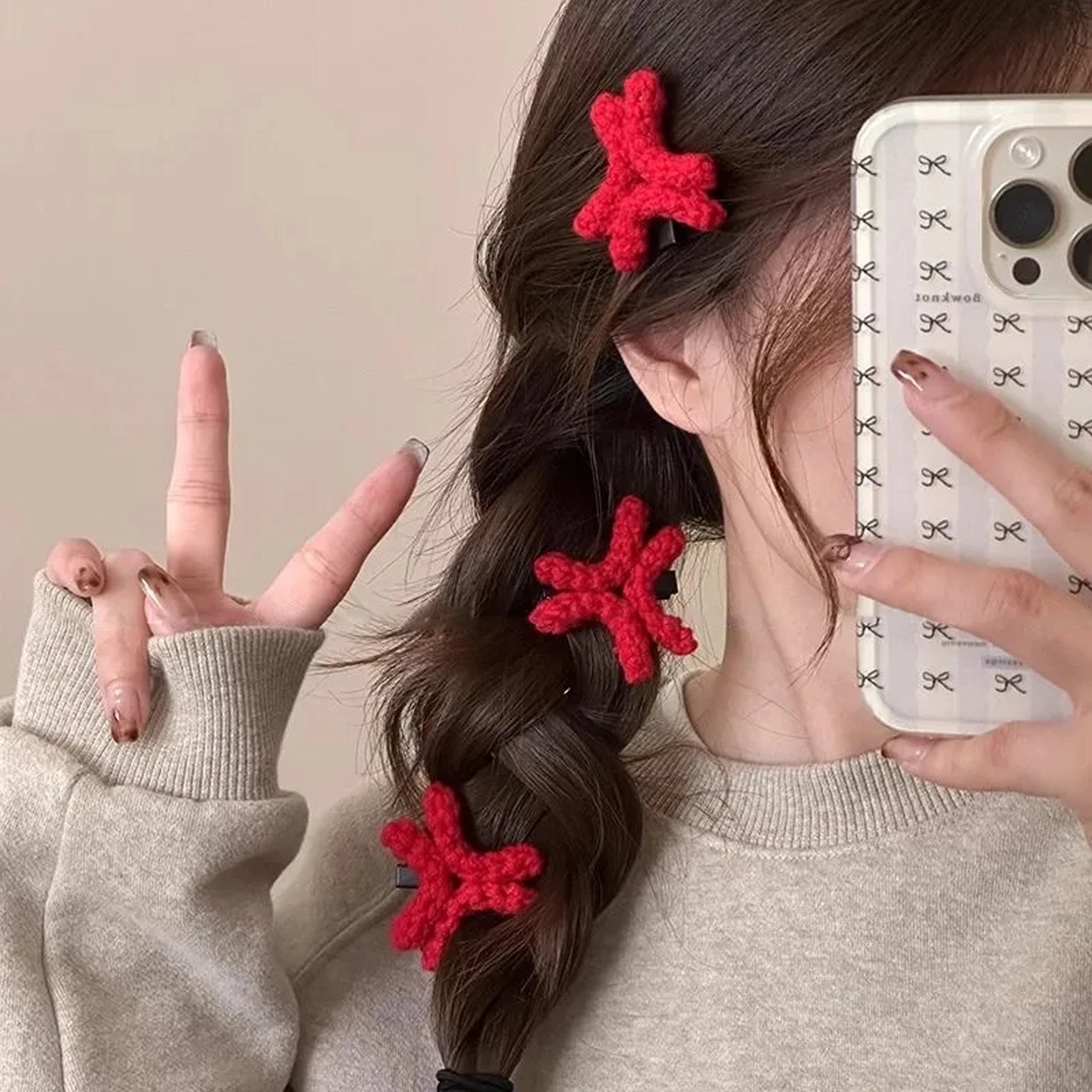 2개 세트 화난 얼굴 모양 머리핀 물방울 모양 화난 얼 - Women Accessories Dropshipping 리뷰 및 가격