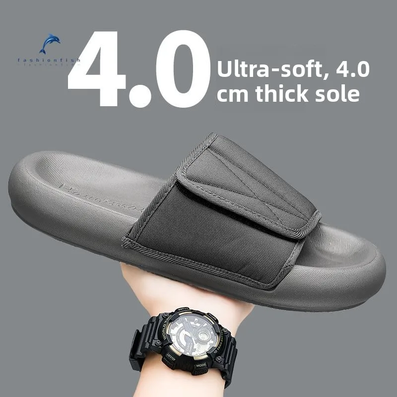 

Adjustable Outdoor Slippers for Men And Women with Wide Soft Bottoms Breathable Slip-On Sandals for Swollen Feet Comfortable ...