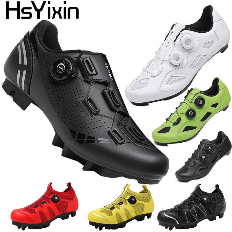 

Cycling Shoes Mtb Road Bike Men's Racing Race Self-Locking Speed Breathable Bike Sneakers Women's Spd Shoes Bike Sneakers