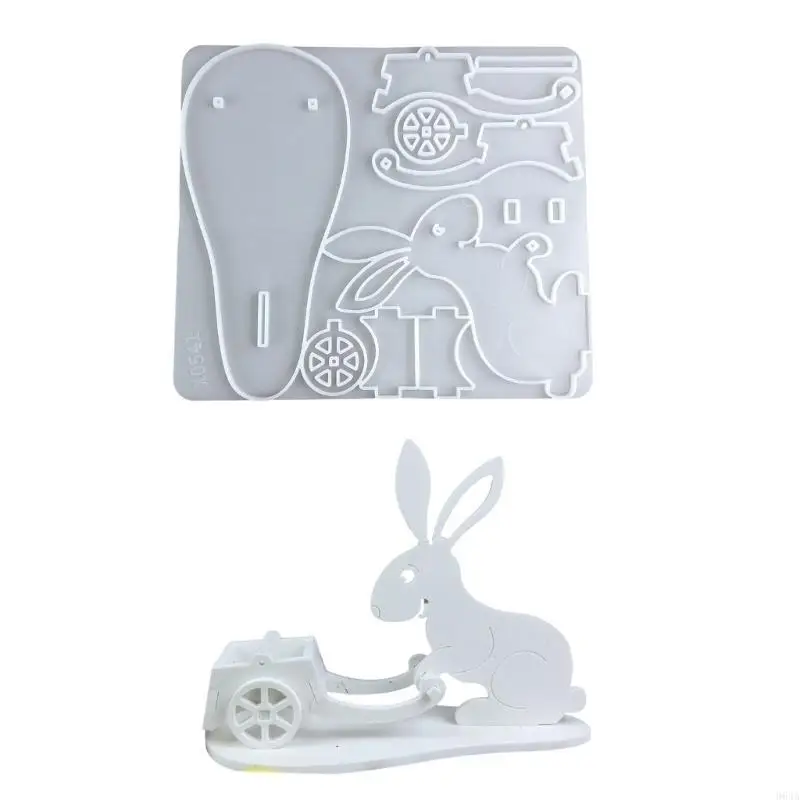 

Reusable Sturdy Silicone Mould for Artistics Rabbit Holders and Gifts 964A