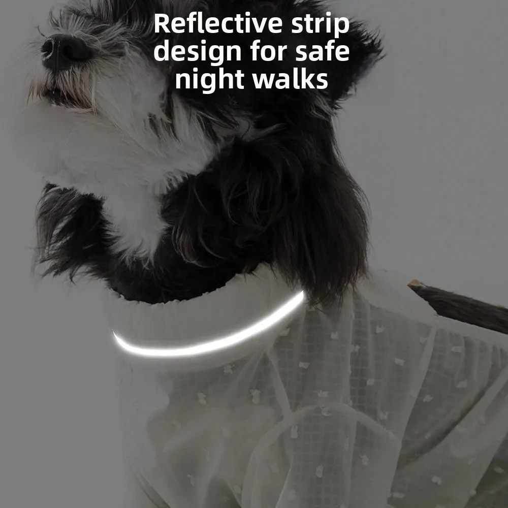 رقيقة تنفس الكلب بذلة عاكسة قطاع لينة الكلب السراويل غطاء للقدم سهلة التنظيف قابل للتعديل الحيوانات الأليفة الغبار السراويل في الهواء الطلق #1