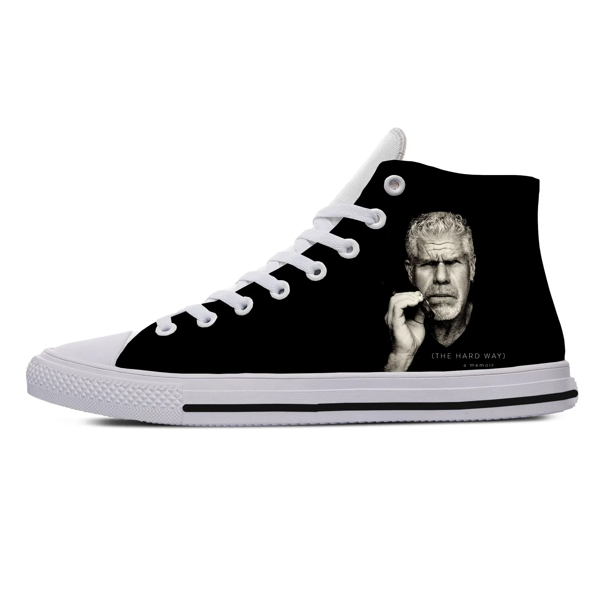 

Hot Fashion Ron Perlman High Sneakers Men Women High Quality Handiness Casual Shoes Breathable High Top Latest Cool Board Shoes