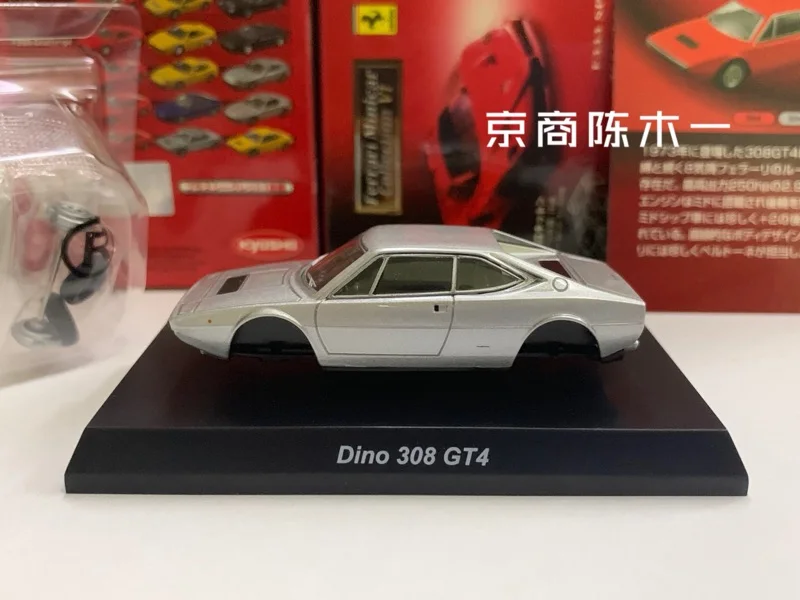 1/64 KYOSHO for Dino 308 GT4 LM F1 RACING Collection of die-cast alloy assembled car decoration model toys