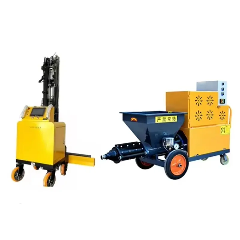 Automatic Wall Rendering Machine for Sale Metope Cement Smoothing Polishing Machine Brick Wall Screeding Plastering Machine