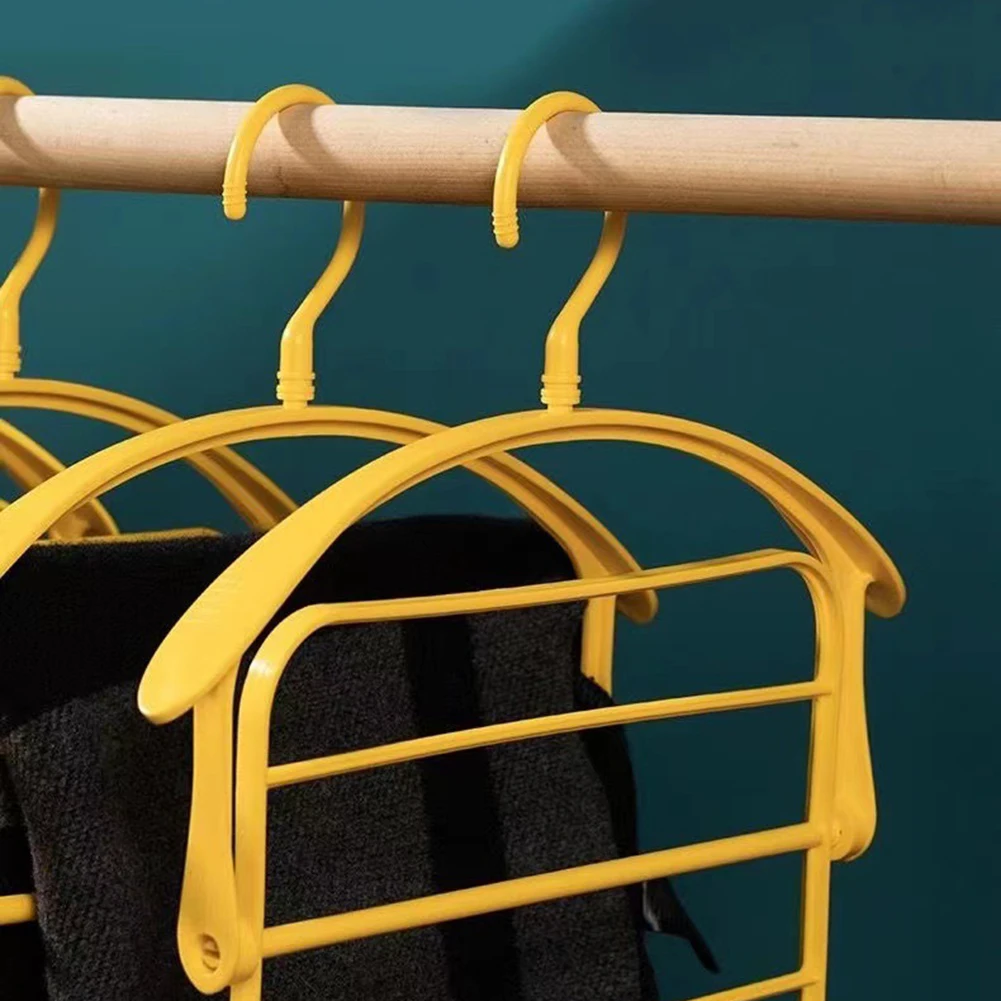 Reversible Folding Trouser Rack Up And Down Flip Design Household Supply