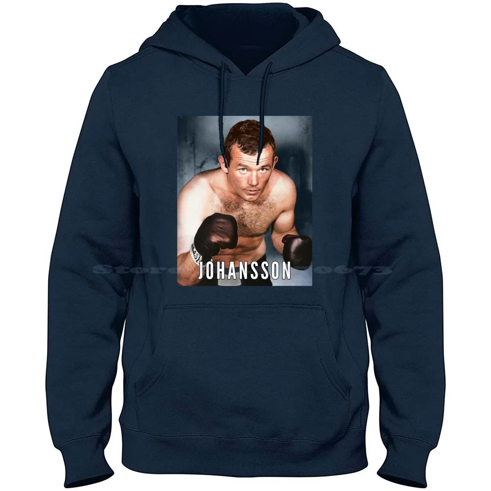 Ingemar Johansson-Boxing Legend Colorized 100% Cotton Hoodie T Shirt Filipino Gabriel Flash Elorde Colorization The Greatest