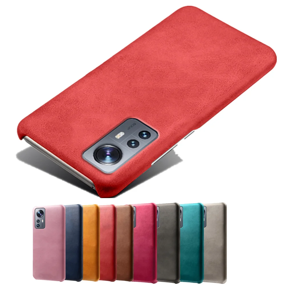 

For Xiaomi 12X 12 Mi Poco X3 GT NFC Funda Slim Coque For Mi Poco M4 M3 M2 F2 Pro F1 F3 Xiaomi 12X Luxury Vegan PU Leather Cover