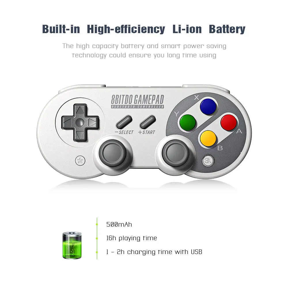 8BitDo SF30 Pro SN30 Pro Spielcontroller Kabelloser Bluetooth-Gamepad-Joystick für Windows Android MacOS Nintendo Switch NS2 Steam – Detail 29