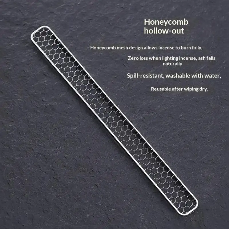 Metal Incense Burner Pad Heat-Resistant Mesh Stand For Tea Room, Yoga & Meditation Space