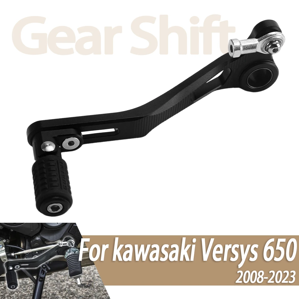 

Motorcycle Gear Shift Lever Adjustable Shifter Brake Levers Footrest Accessories For KAWASAKI Kawasaki Versys 650 2008-2023