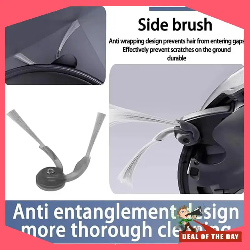 Entrega en 24 horas para Roborock QV 35A/QR 798/QR 598 cepillo principal Cepillo Lateral filtro HEPA piezas de repuesto para accesorios de Robot aspirador