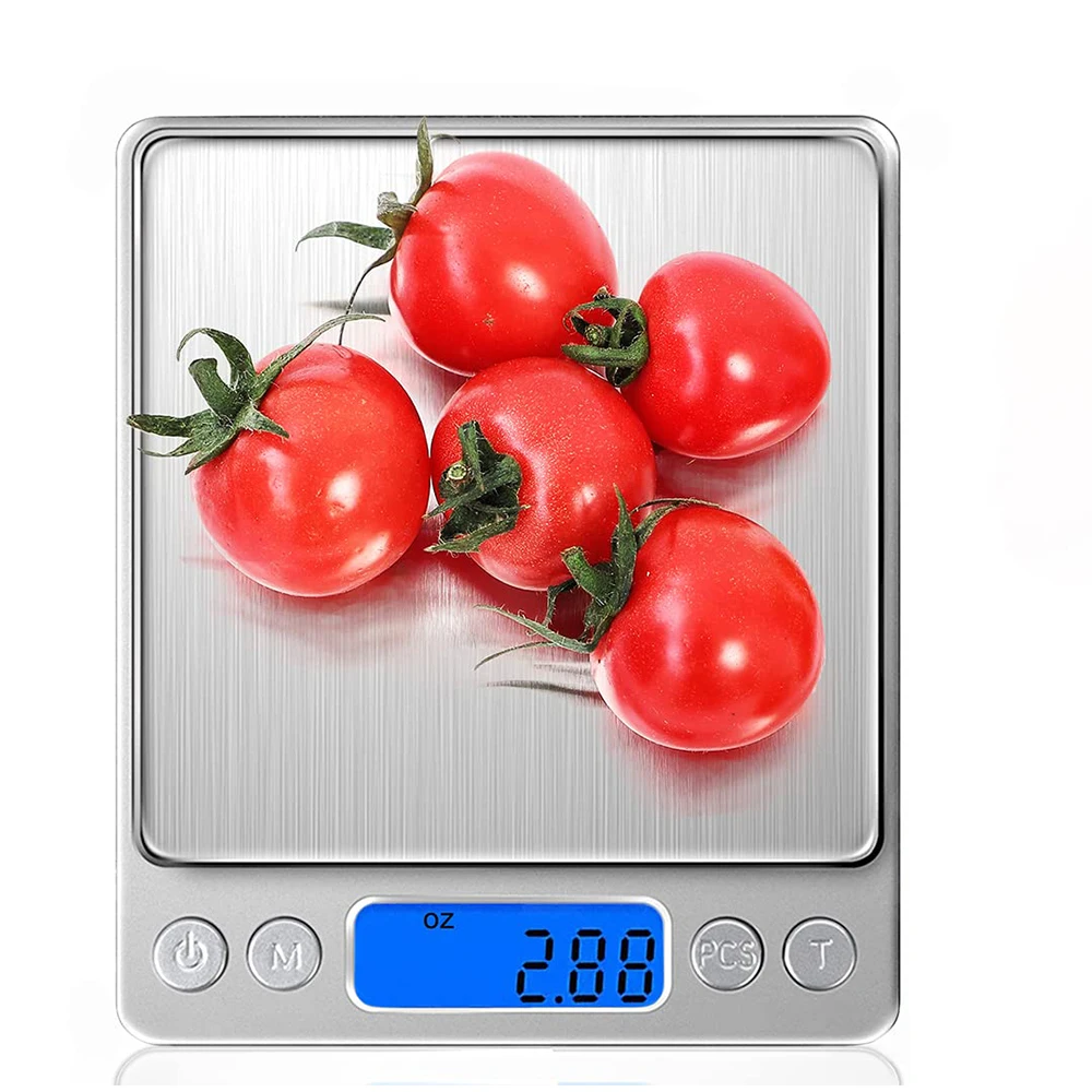 3000g Digital Kitchen Food Scale 0.1g Accuracy Small Gram Weight Scale For Cooking Baking and Jewelry with LCD Display