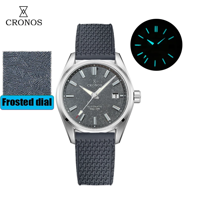 Cronos 39mm Luxury Automatic Mechanical Watch SW200