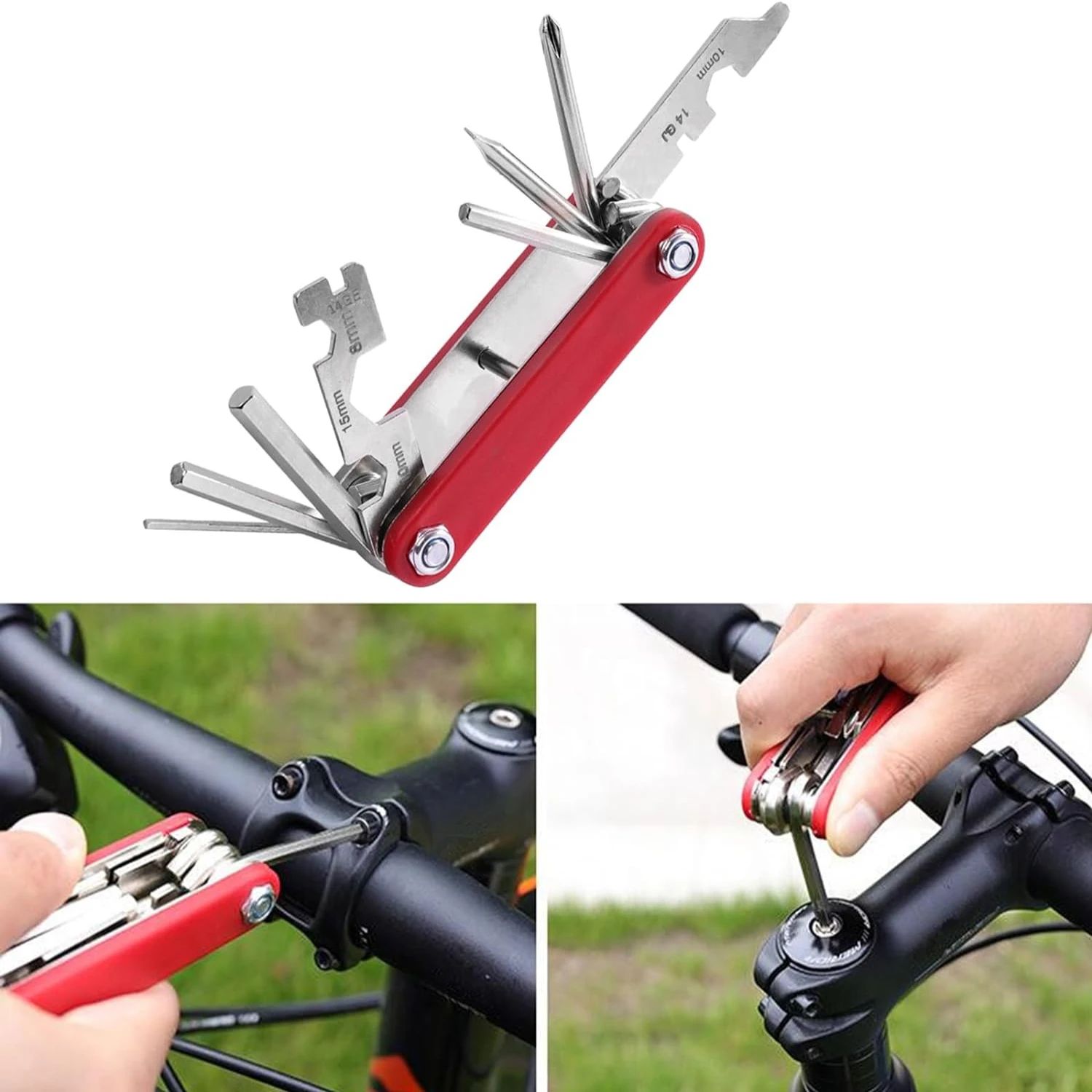 Cone wrench set Stanly Headset installation tool Tube pach Accesorios paea ciclas Fold flat sunglasses Tubeless mtb repair kit