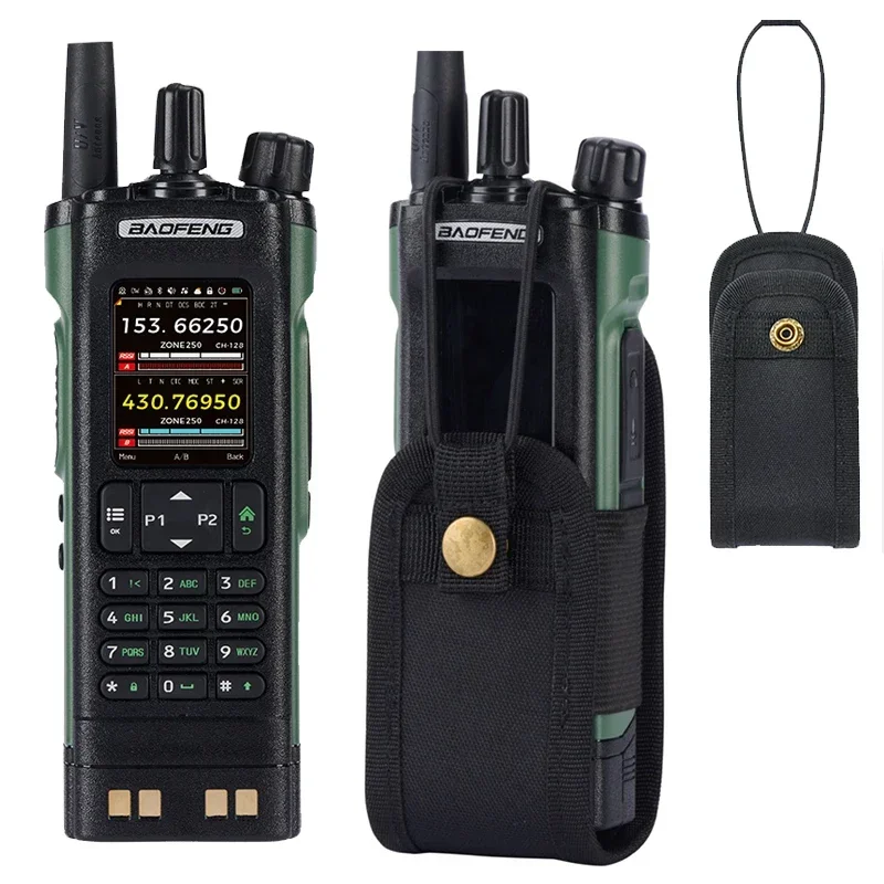 

Drop New BAOFENG Walkie Talkie UV32 10W Power GPS Positioning Bluetooth One Key Sweep UV-32 with Type-C Recharger